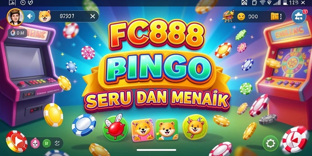 Tampilan menarik dari gameplay Bingo dalam FC888.