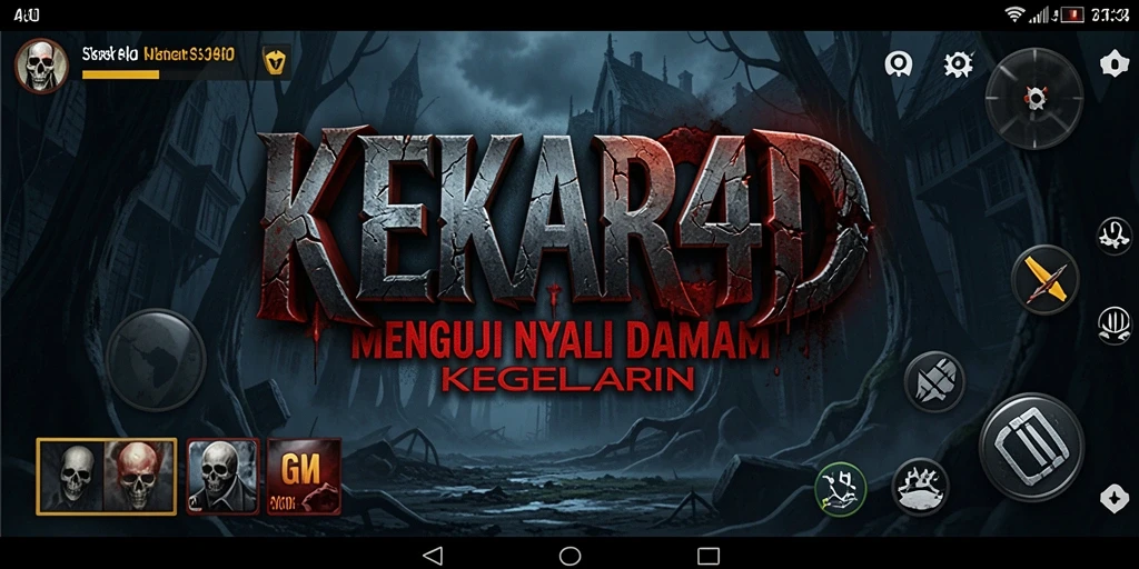 Tangkapan layar menunjukkan momen menegangkan dalam KEKAR4D.