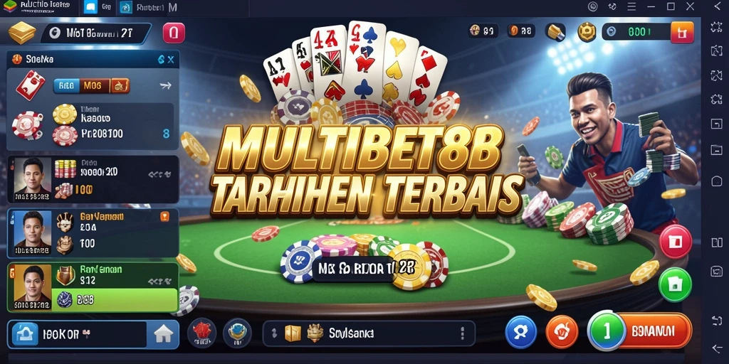 Tampilan gameplay menarik dari MULTIBET88 dalam simulasi taruhan.