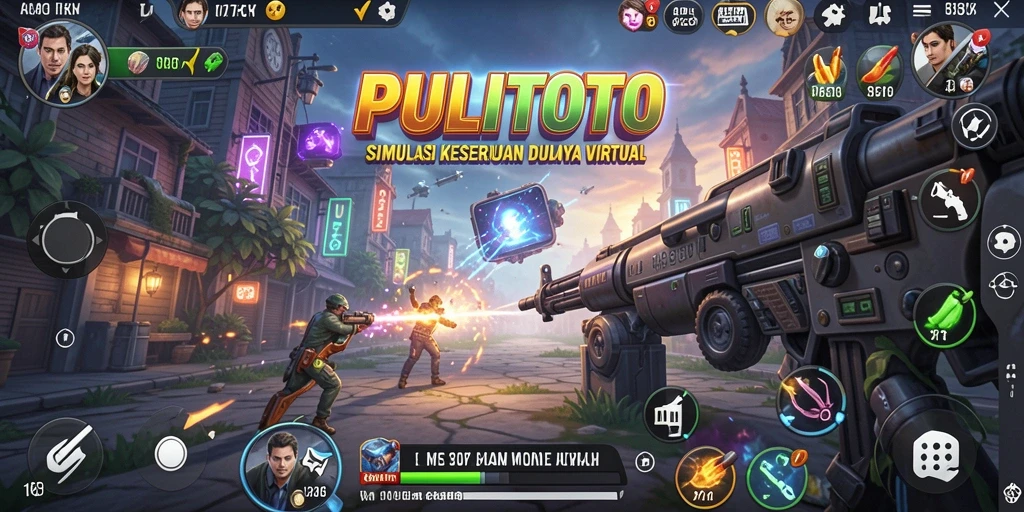 Gameplay PULITOTO yang menarik dan penuh warna.