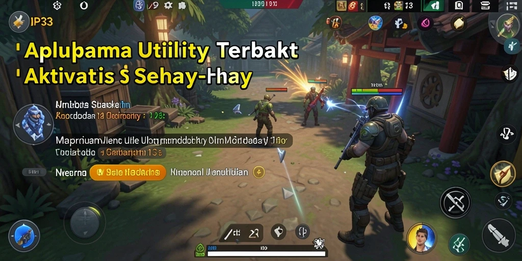 Tampilan screenshot utama SIP33 yang memperlihatkan fitur-fitur utility yang bermanfaat.